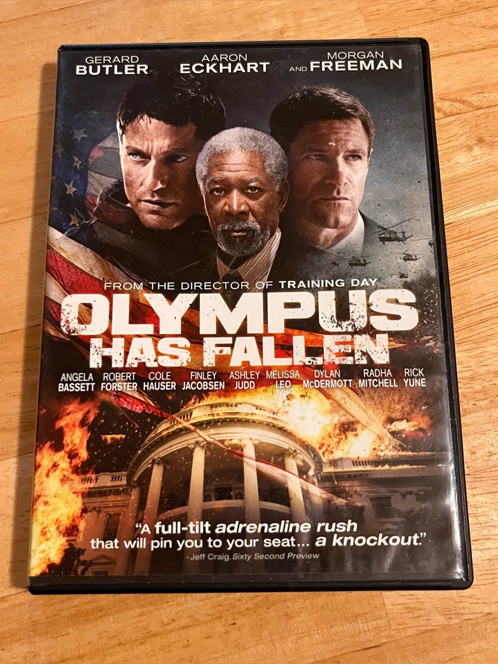Olympus Has Fallen DVD - Gerard Butler, Aaron Eckhart, Morgan Freeman